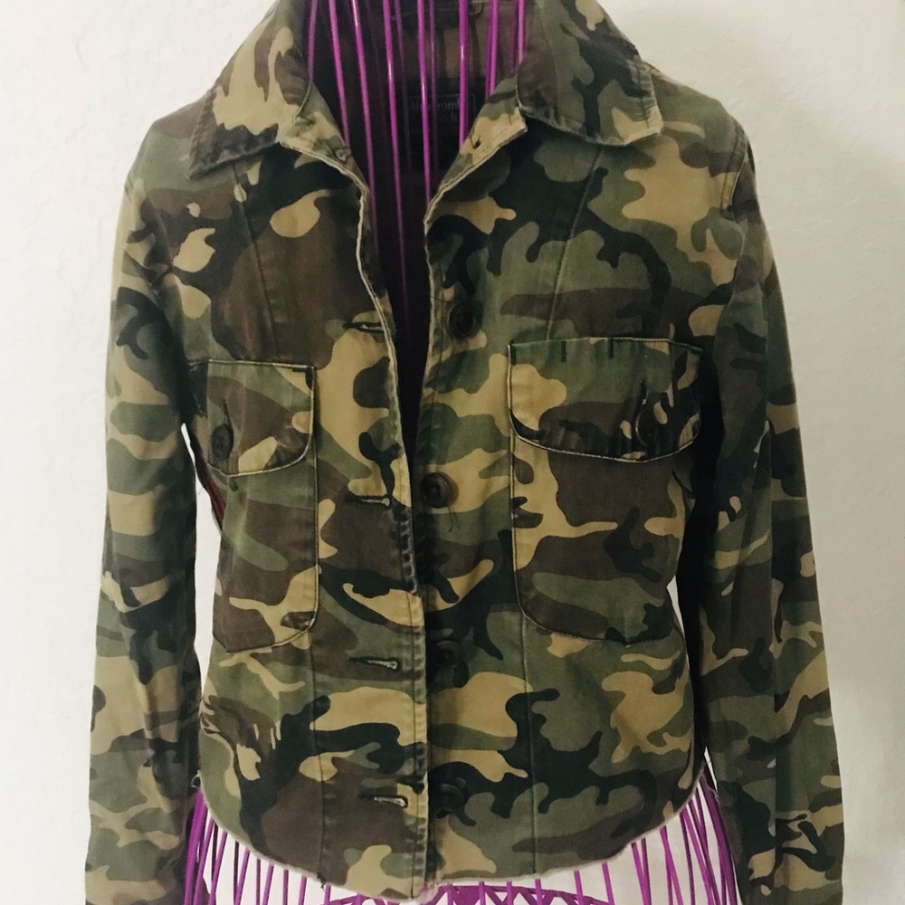 Abercrombie & Fitch Camo Utility Jacket 🧥